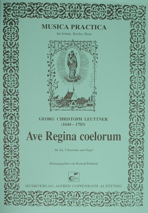 Ave Regina coelorum Partitur