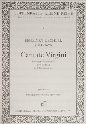 P. Benedikt Lechler: Cantate Virgini - Noten | Carus-Verlag