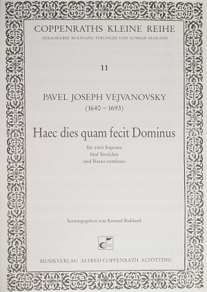 Haec dies quam fecit Dominus Dirigierpartitur