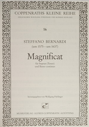 Magnificat Partitur