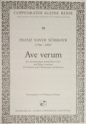 Ave verum Partition