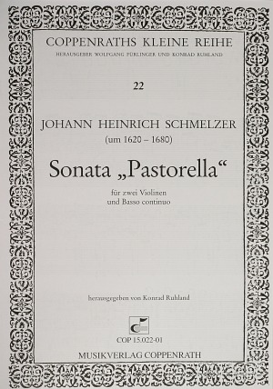 Johann Heinrich Schmelzer: Sonata Pastorella - Noten | Carus-Verlag