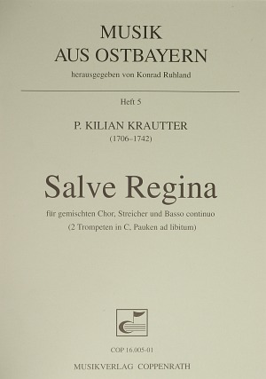 Salve Regina Dirigierpartitur