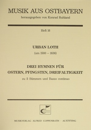 Drei Hymnen für Ostern, Pfingsten, Dreifaltigkeit Partition
