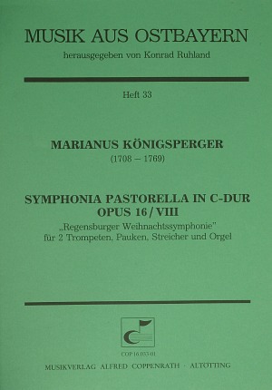 P. Marianus Königsperger: Symphonia Pastorella in C-Dur - Noten | Carus-Verlag