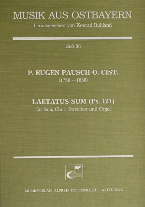 P. Eugen Pausch: Laetatus sum - Noten | Carus-Verlag