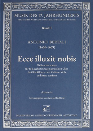 Ecce illuxit nobis Conducteur, Première édition
