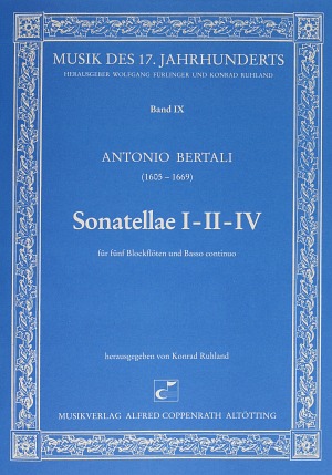 Bertali: Sonatella I-II-IV Partition