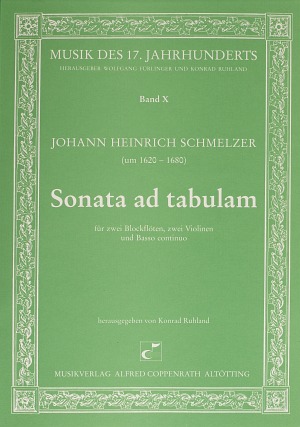 Johann Heinrich Schmelzer: Sonata ad tabulam - Noten | Carus-Verlag