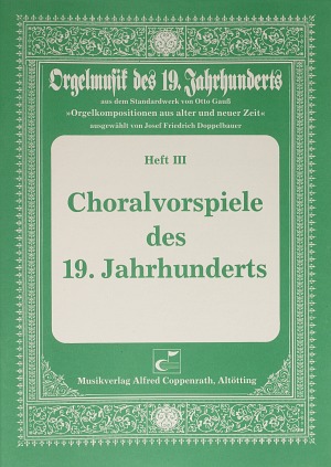 Choralvorspiele des 19. Jahrhunderts Sammlung