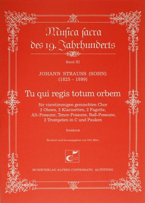 Tu qui regis totum orbem Dirigierpartitur, Erstausgabe