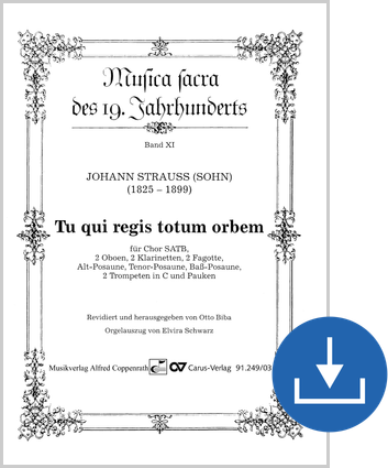 Tu qui regis totum orbem Orgelauszug digital (Download), PDF-Datei
