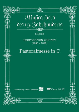 Leopold von Zenetti: Pastoralmesse in C - Noten | Carus-Verlag