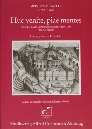 Huc venite, piae mentes Dirigierpartitur