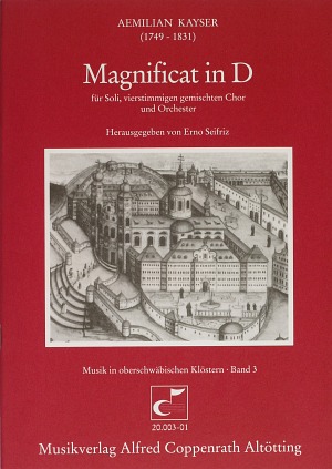 Magnificat in D Dirigierpartitur, Erstausgabe
