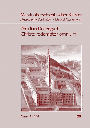 Christe redemptor omnium Hymnus de Nativitate Domini nostri Jesu Christi Dirigierpartitur, Erstausgabe