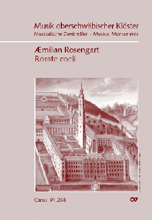Rorate coeli Introitus pro adventu Domini Dirigierpartitur, Erstausgabe