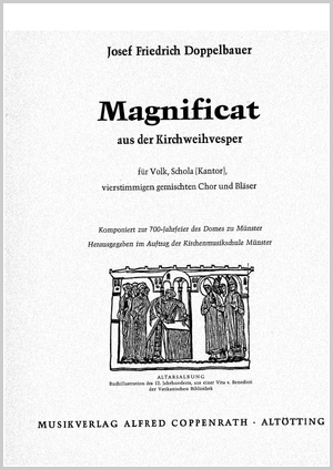 Magnificat aus der Kirchweihvesper Score