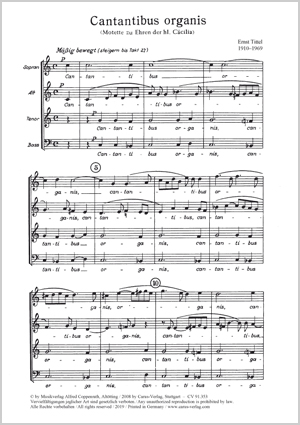 Thumbnail: Ernst Tittel: Cantantibus organis