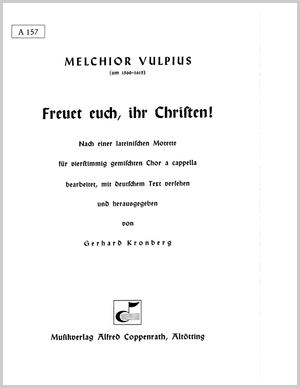 Freuet euch, ihr Christen! Score