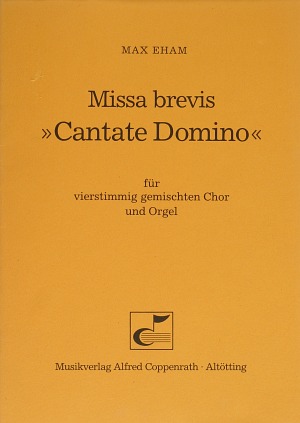 Cantate Domino Partitur