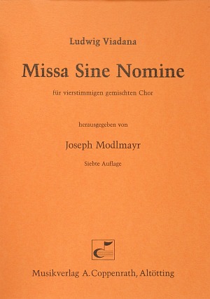 Missa Sine Nomine Dirigierpartitur