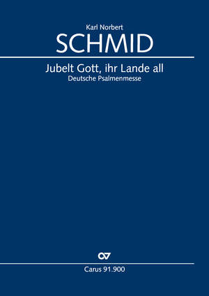 Thumbnail: Karl Norbert Schmid: Jubelt Gott, ihr Lande all