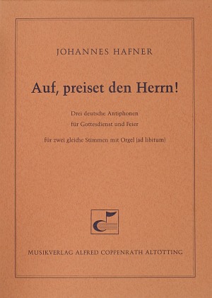 Hafner: Drei deutsche Antiphonen - Noten | Carus-Verlag
