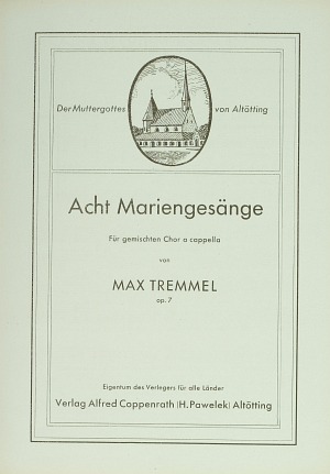 Tremmel: Acht Mariengesänge - Noten | Carus-Verlag