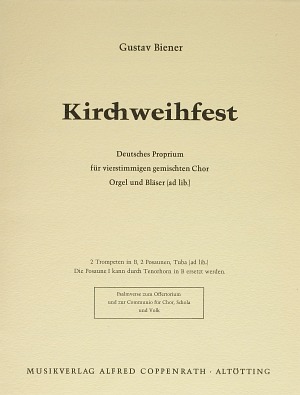 Gustav Biener: Kirchweihfest