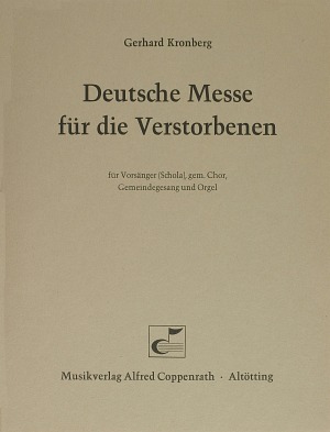Deutsche Messe für die Verstorbenen Dirigierpartitur