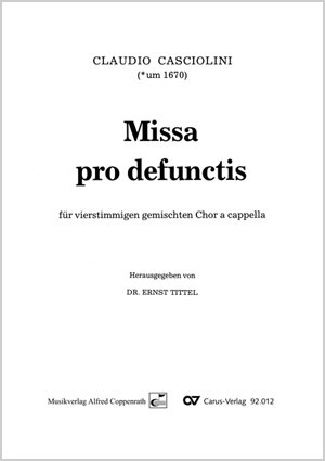 Thumbnail: Claudio Casciolini: Missa pro defunctis