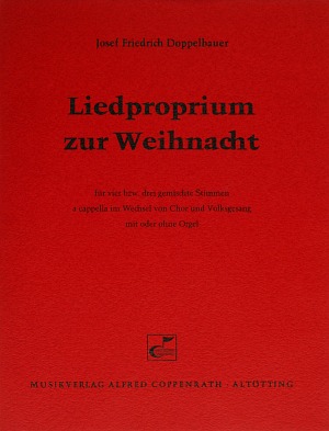 Liedproprium zur Weihnacht Score