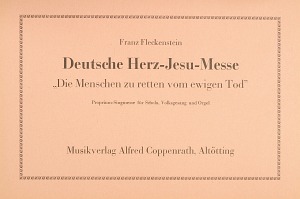 Franz Fleckenstein: Deutsche Herz-Jesu-Messe - Noten | Carus-Verlag