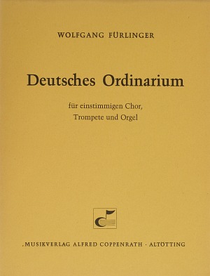 Deutsches Ordinarium Partitur