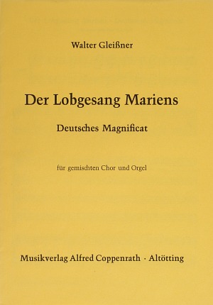 Walter Gleißner: Der Lobgesang Mariens - Noten | Carus-Verlag