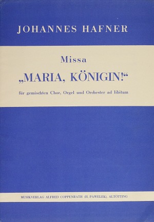 Missa Maria, Königin! Dirigierpartitur