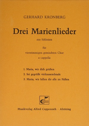 Kronberg: Drei Marienlieder aus Schlesien Partition