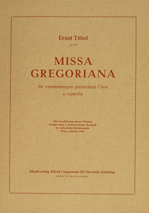 Thumbnail: Ernst Tittel: Missa gregoriana
