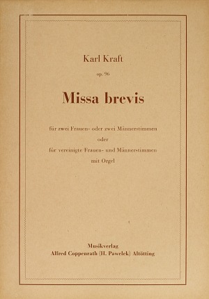 Missa brevis Partition