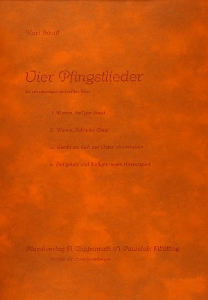 Kraft, 4 Lieder - Noten | Carus-Verlag