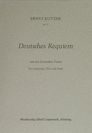 Ernst Kutzer: Deutsches Requiem - Noten | Carus-Verlag