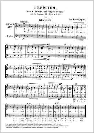 Thumbnail: Josef jun. Renner: Requiem