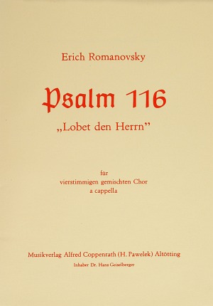 Lobet den Herrn Score