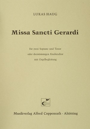 Lukas Haug: Missa Sancti Gerardi - Noten | Carus-Verlag