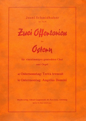Schmidhuber, 2 Offertorien für Ostern - Noten | Carus-Verlag