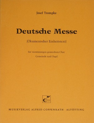 Josef Trompke: Deutsche Messe - Noten | Carus-Verlag