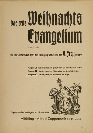 Thumbnail: Carl Frey: Das erste Weihnachtsevangelium