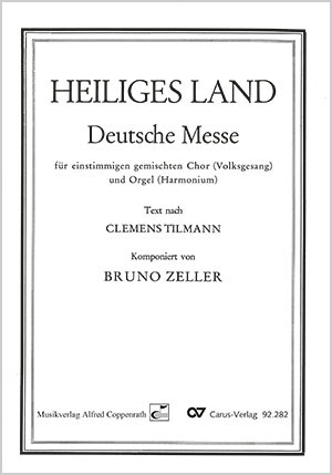 Bruno Zeller: Heiliges Land - Noten | Carus-Verlag