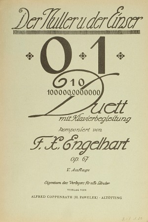 Franz Xaver Engelhart: Der Nuller und der Einser - Noten | Carus-Verlag